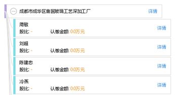 成都市成華區南國玻璃工藝深加工廠綜合信息解讀 工商、信用、財務與聯絡指南